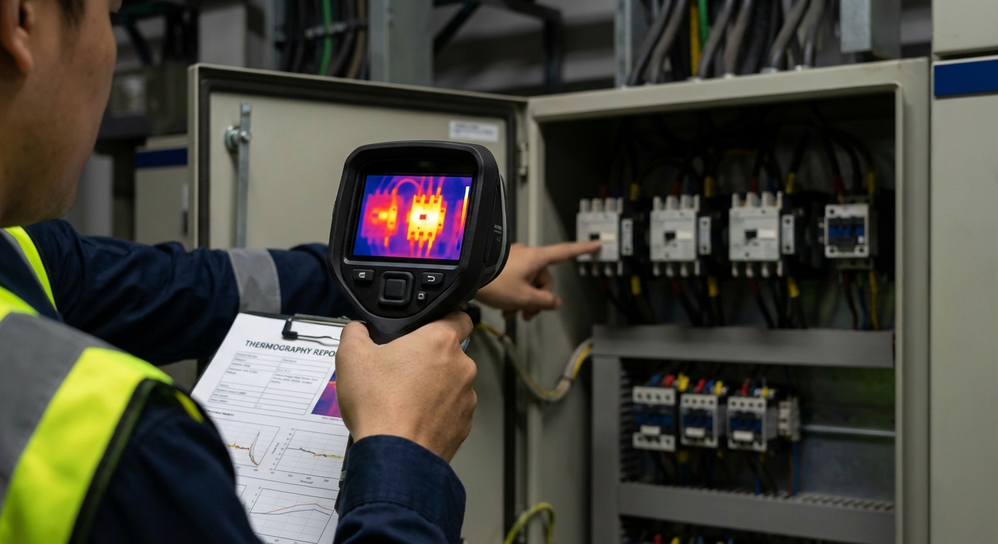 Diagnostic thermique atelier industriel